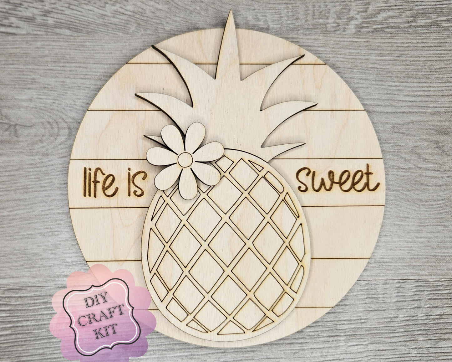 Life is Sweet Pineapple Tropical | #4573