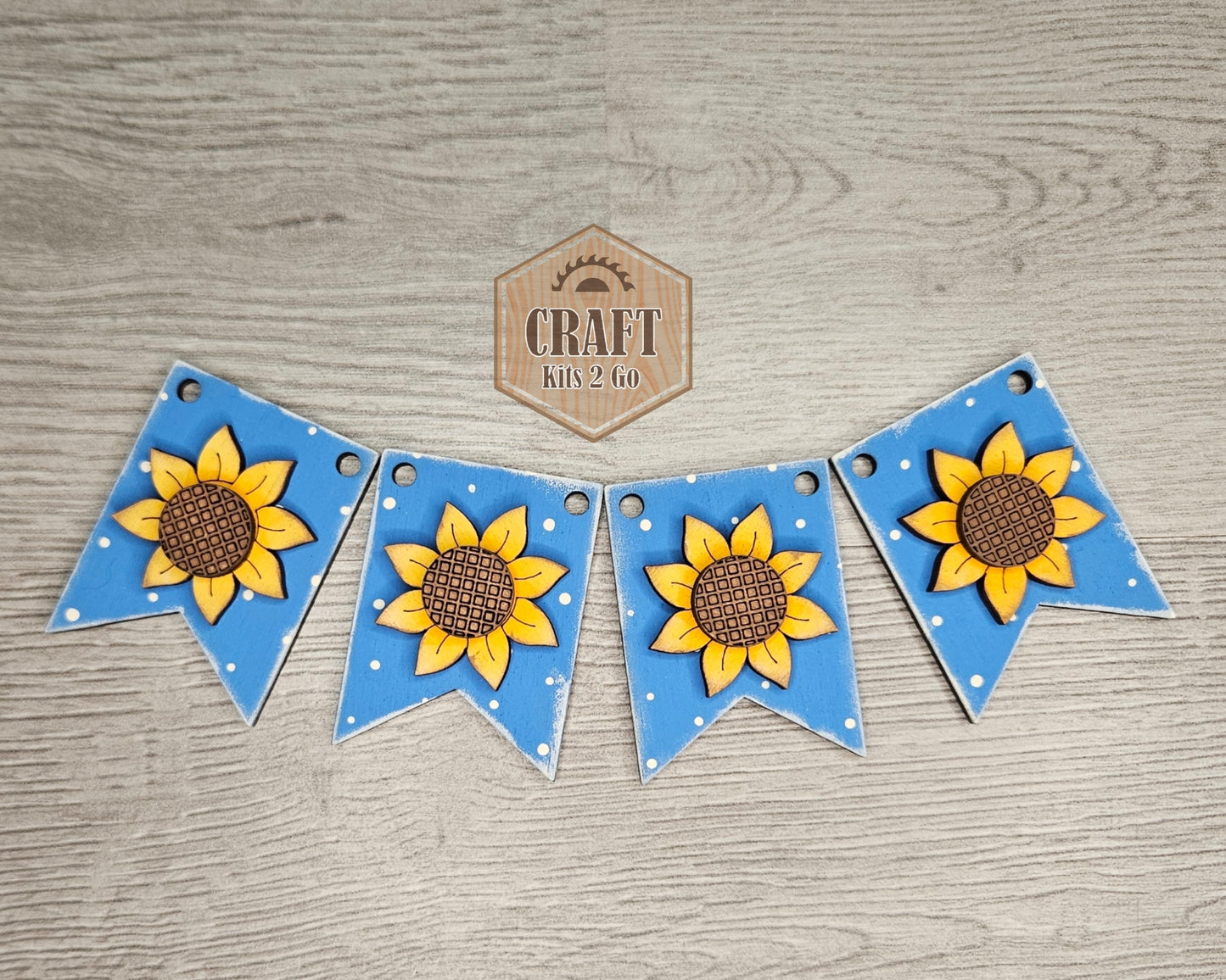 Sunflower Bunting | #4577