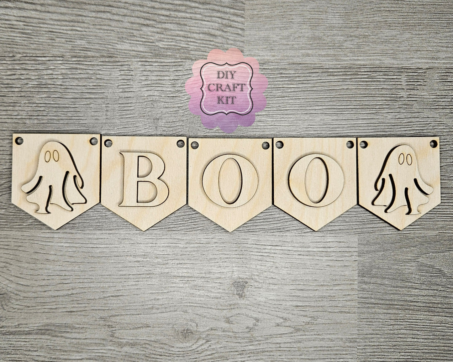 BOO Halloween Bunting | #4589