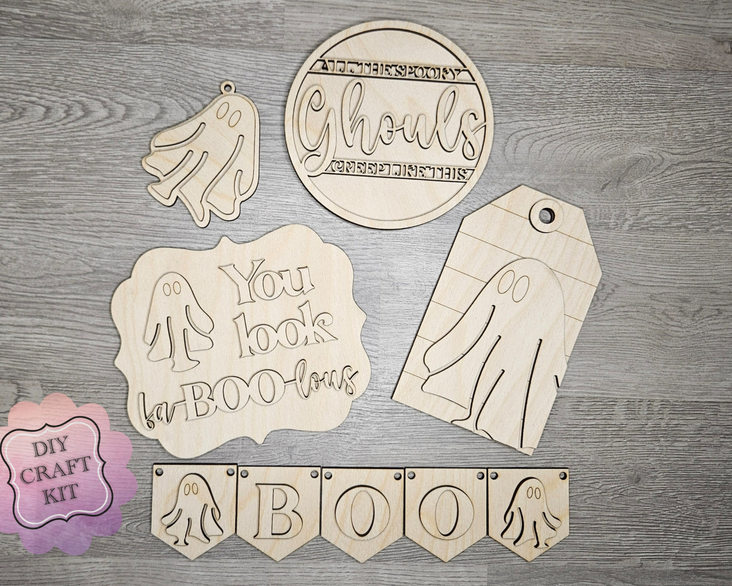 BOO Halloween Bunting | #4589