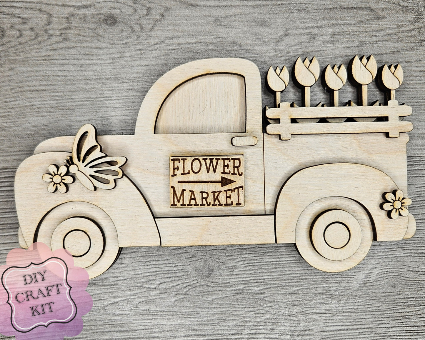 Spring Flower Truck | #4640