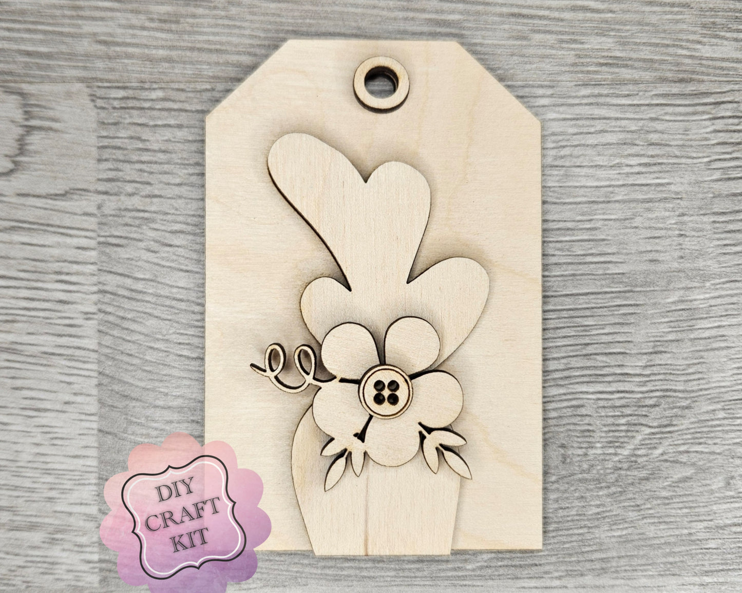 Easter Carrot Tag | #4637
