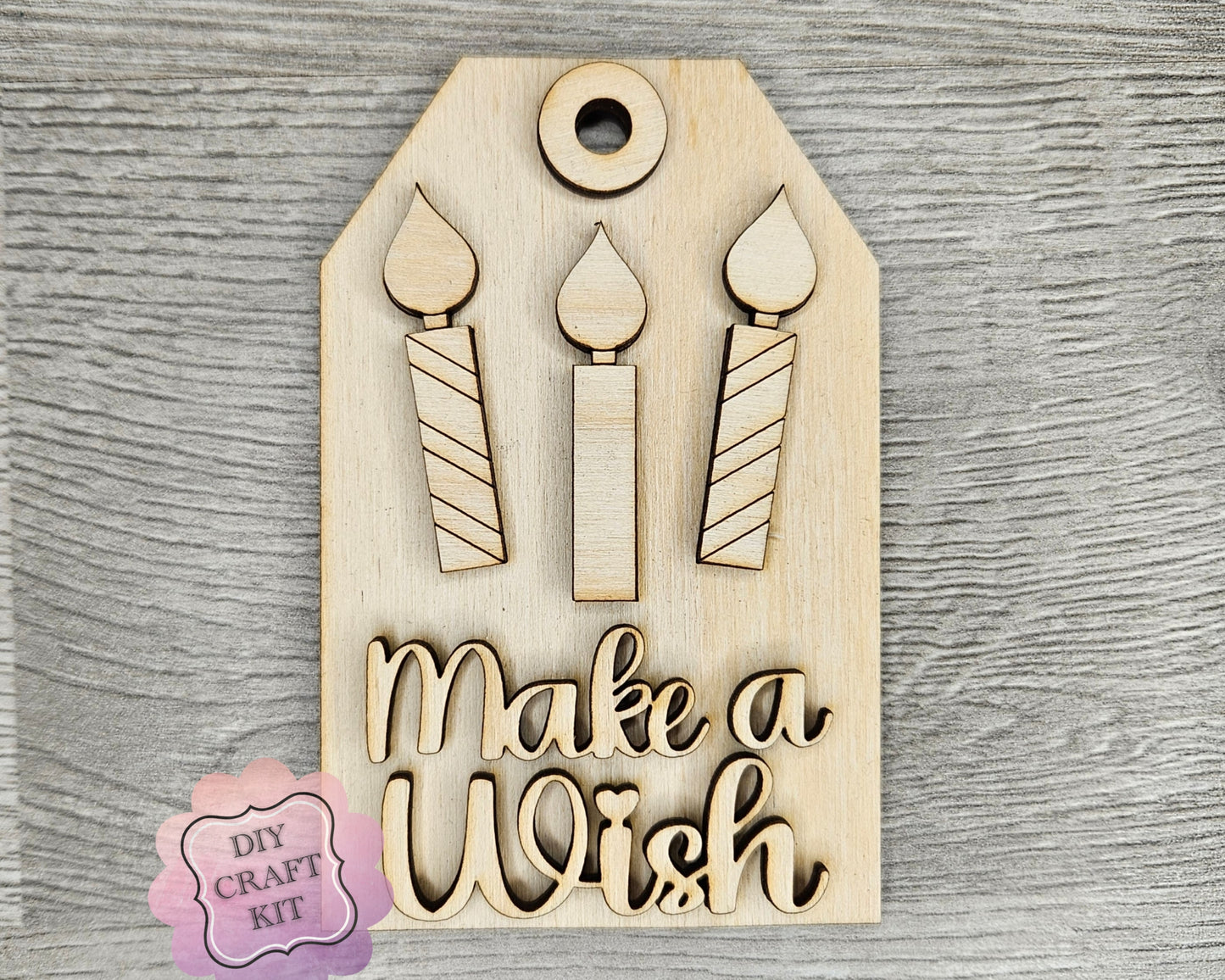 Make a Wish Birthday Tag | #4028