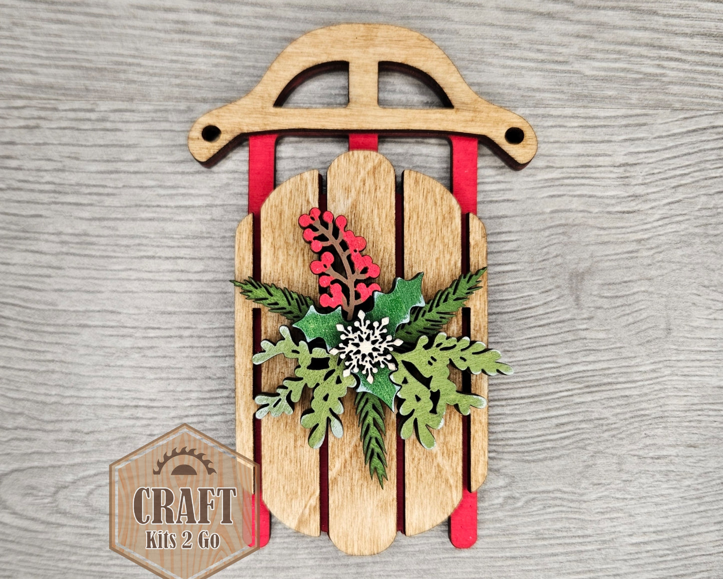 Sled Ornament | #3931