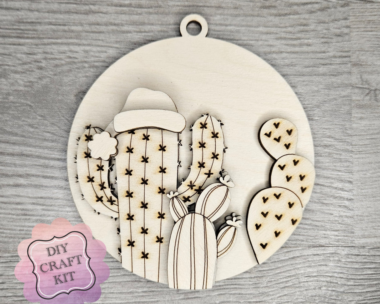 Christmas Cactus Ornament | #4149