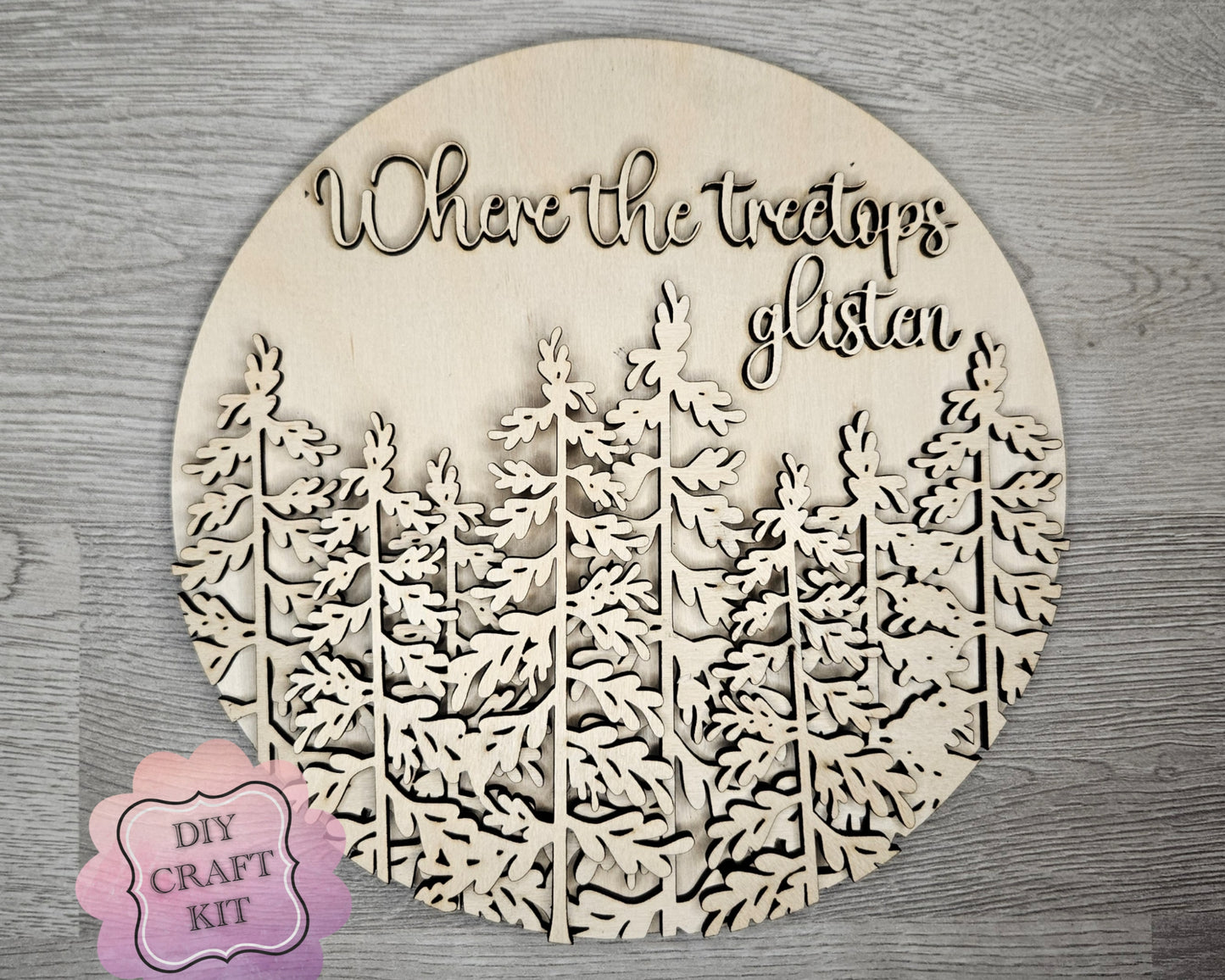 Where Treetops Glisten | #4537