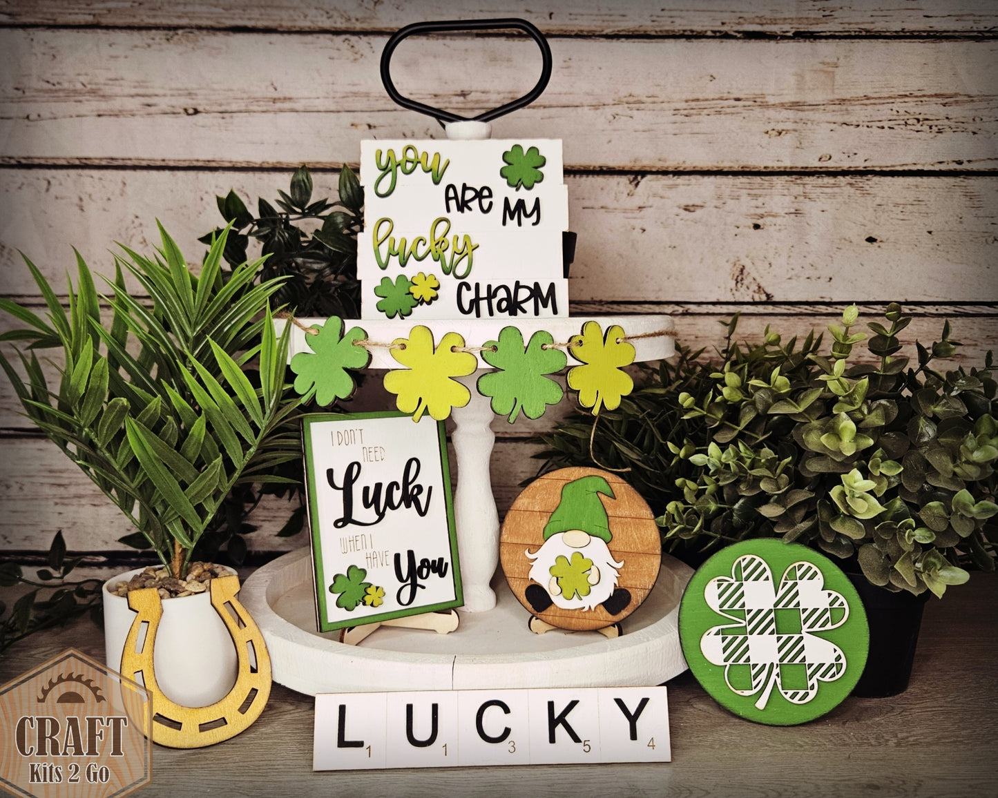 St. Patrick's Day Tier Tray | #100063