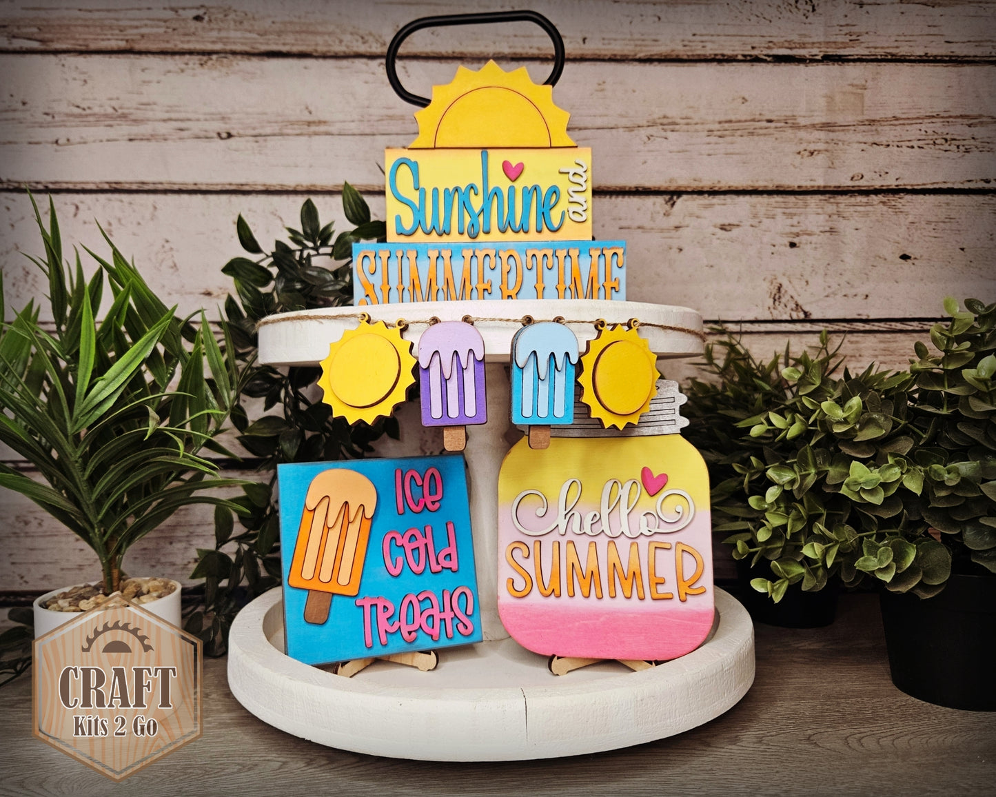 Summer Tier Tray | #100149
