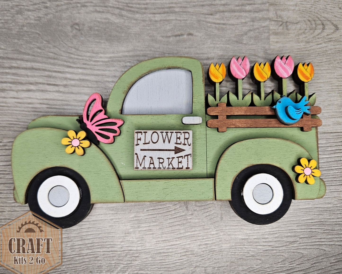 Spring Flower Truck | #4640