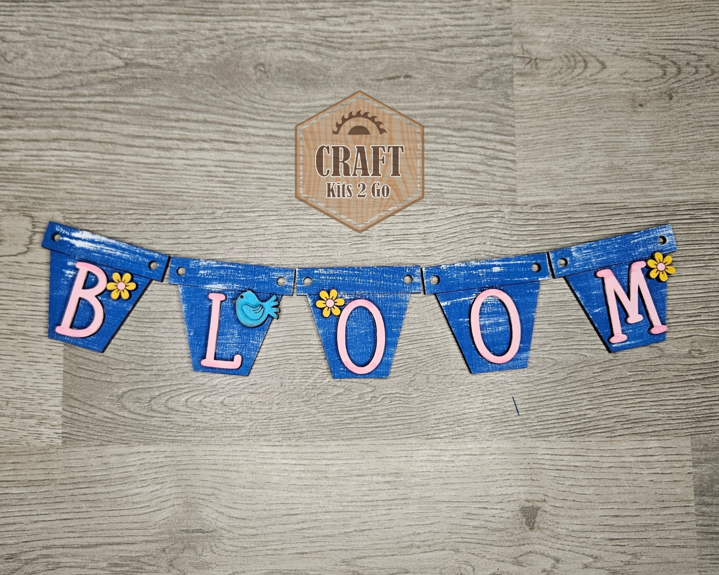Bloom Spring Flower Bunting | #4638