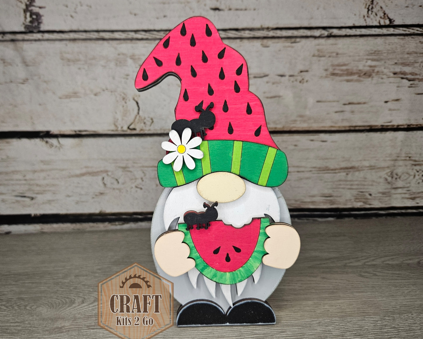 Interchangeable Gnome | BOY SUMMER Watermelon TOPPER | #200002-14