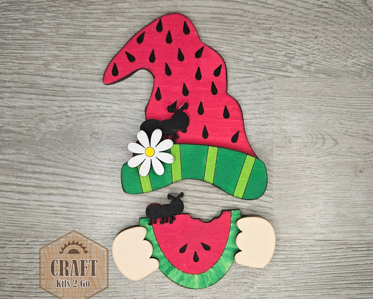 Interchangeable Gnome | BOY SUMMER Watermelon TOPPER | #200002-14