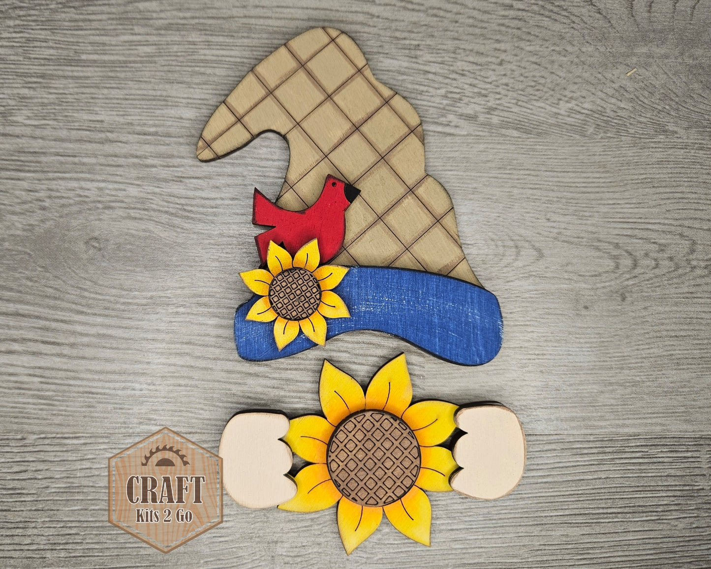 Interchangeable Gnome | BOY SUNFLOWER TOPPER | #200002-13