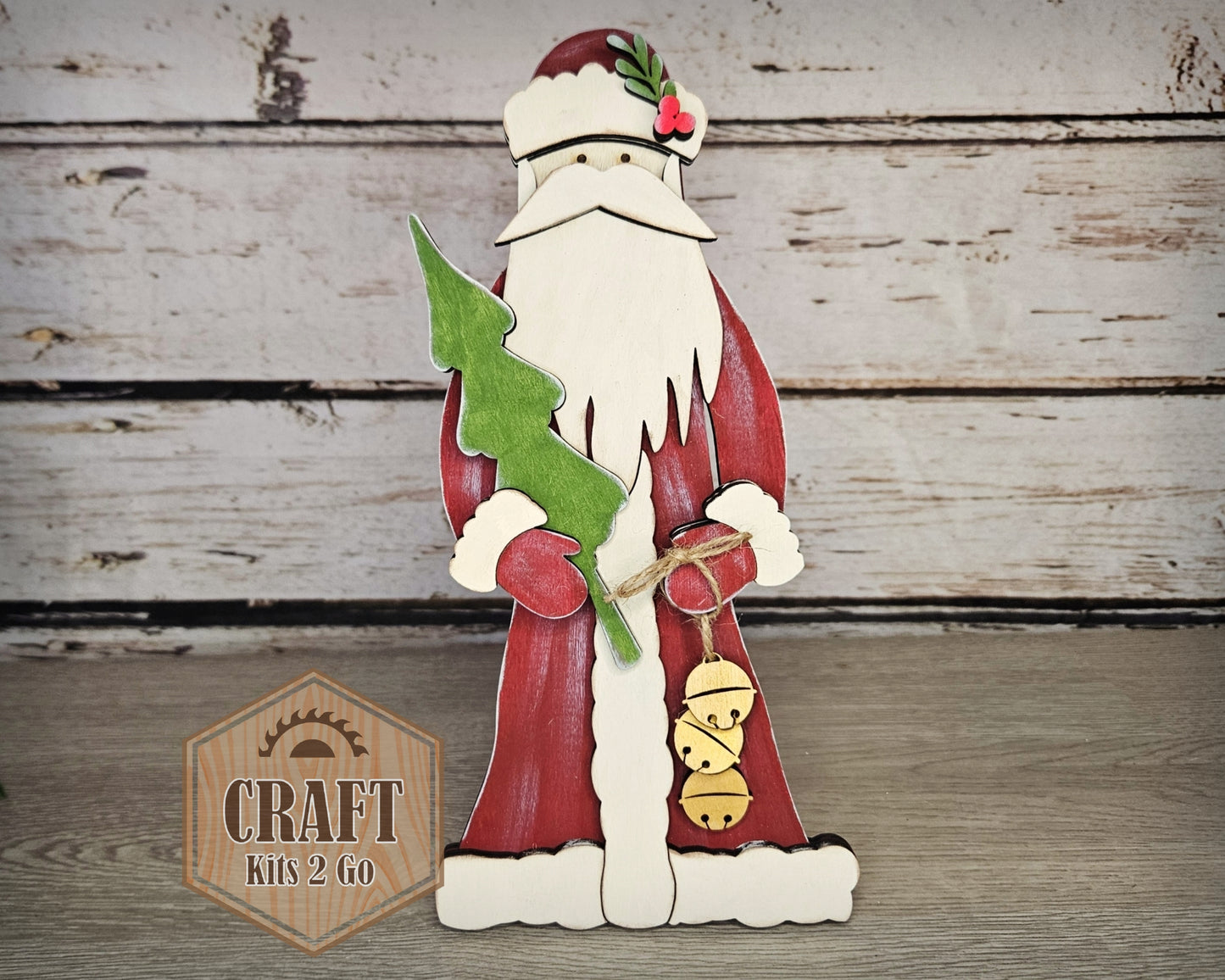 Old School Santa Shelf Sitter | #4496