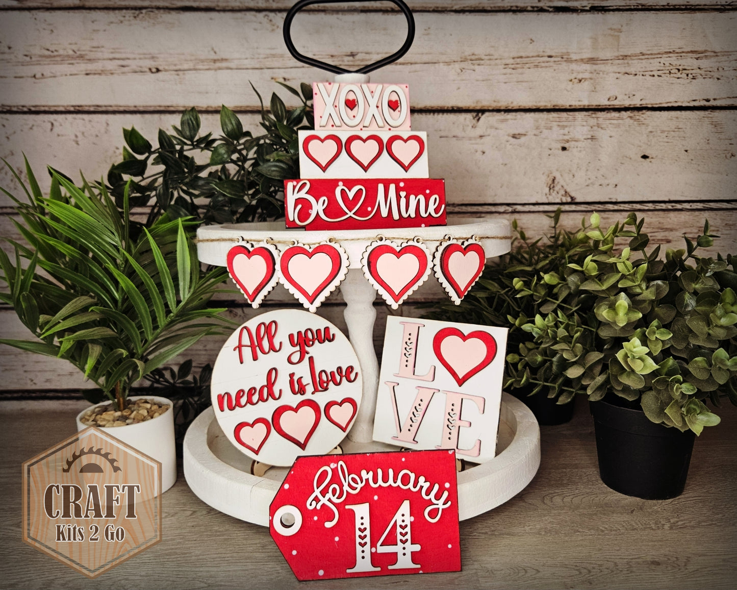 Valentine Tier Tray | #100157