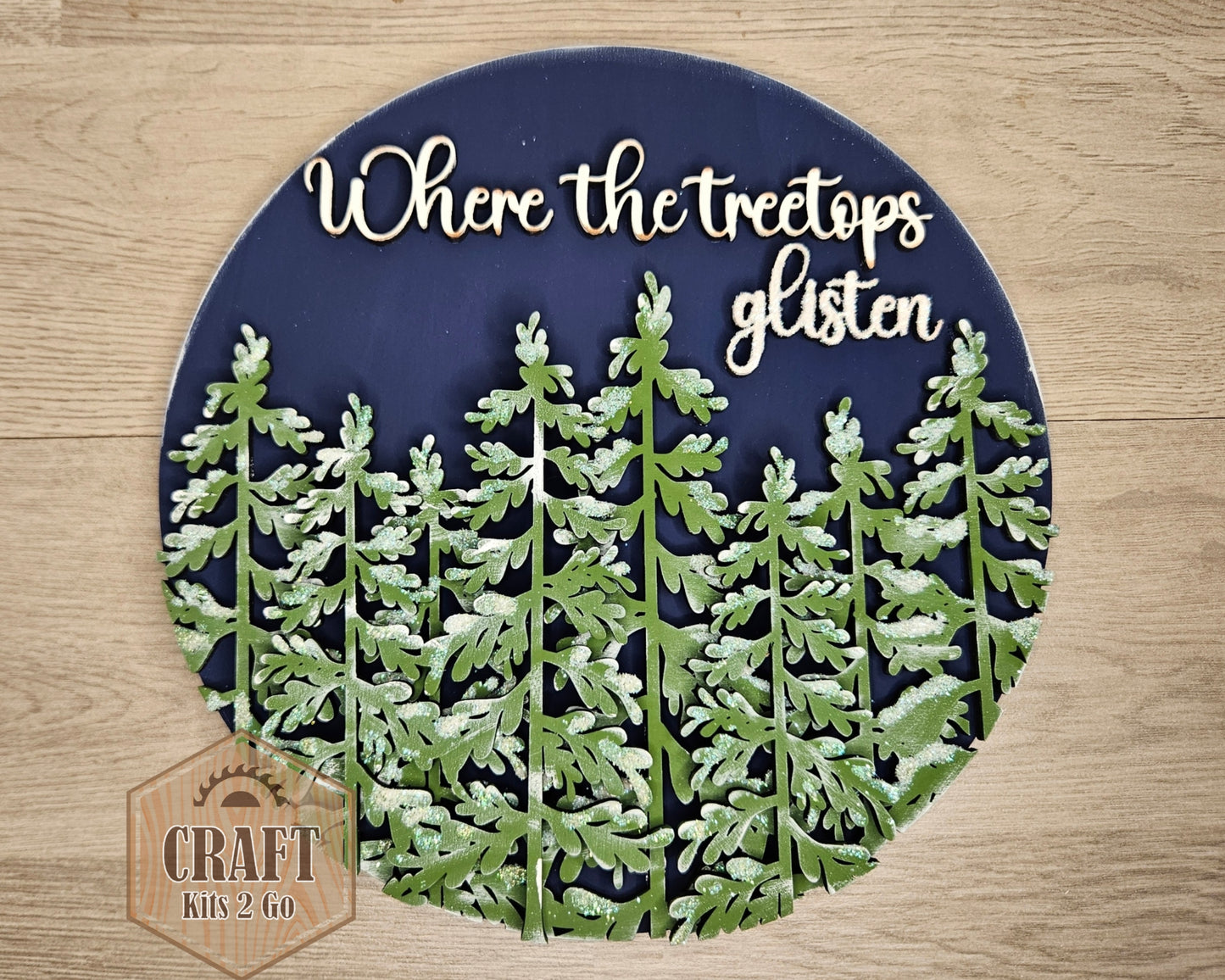 Where Treetops Glisten | #4537