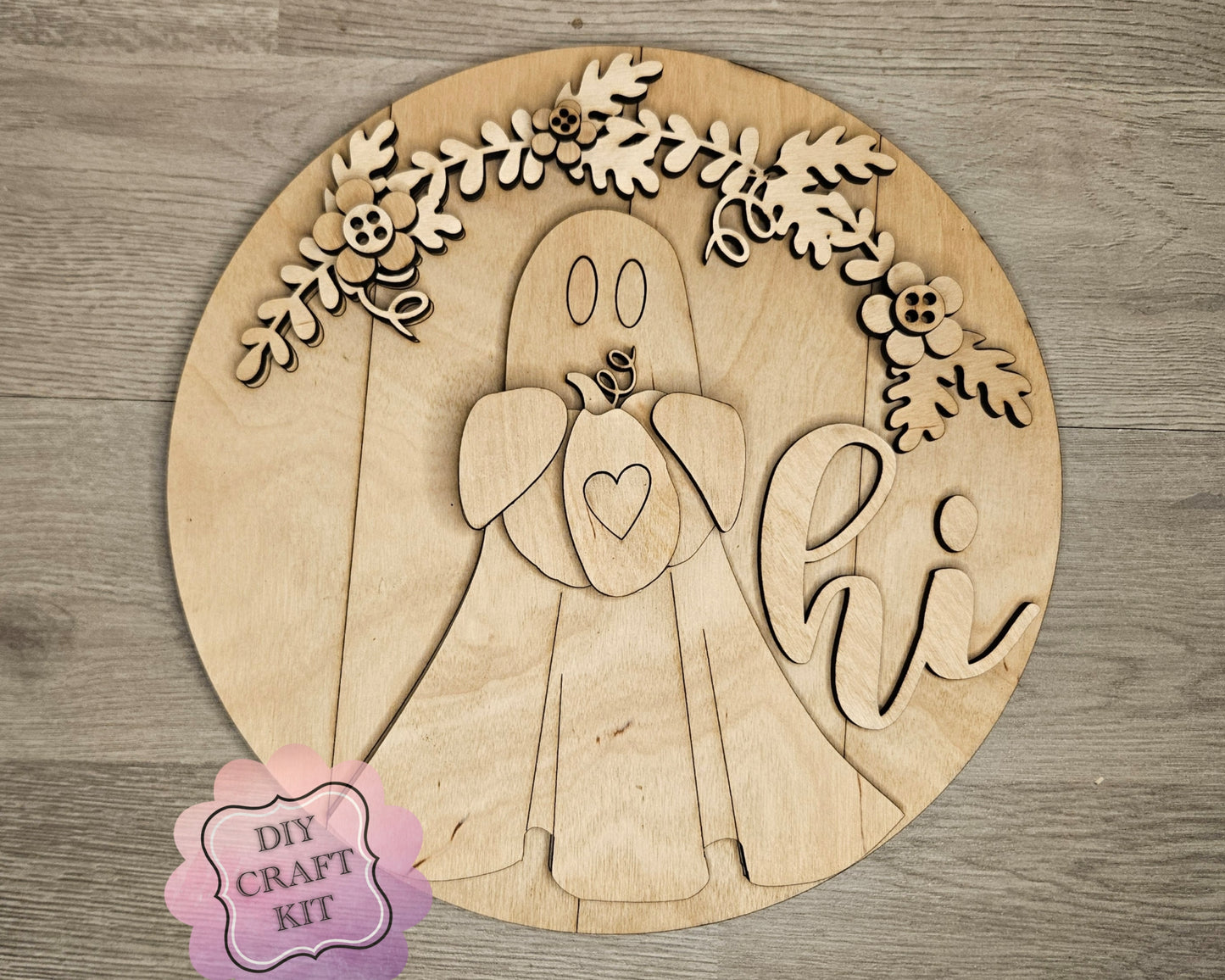 Halloween Ghost Sign | #4536