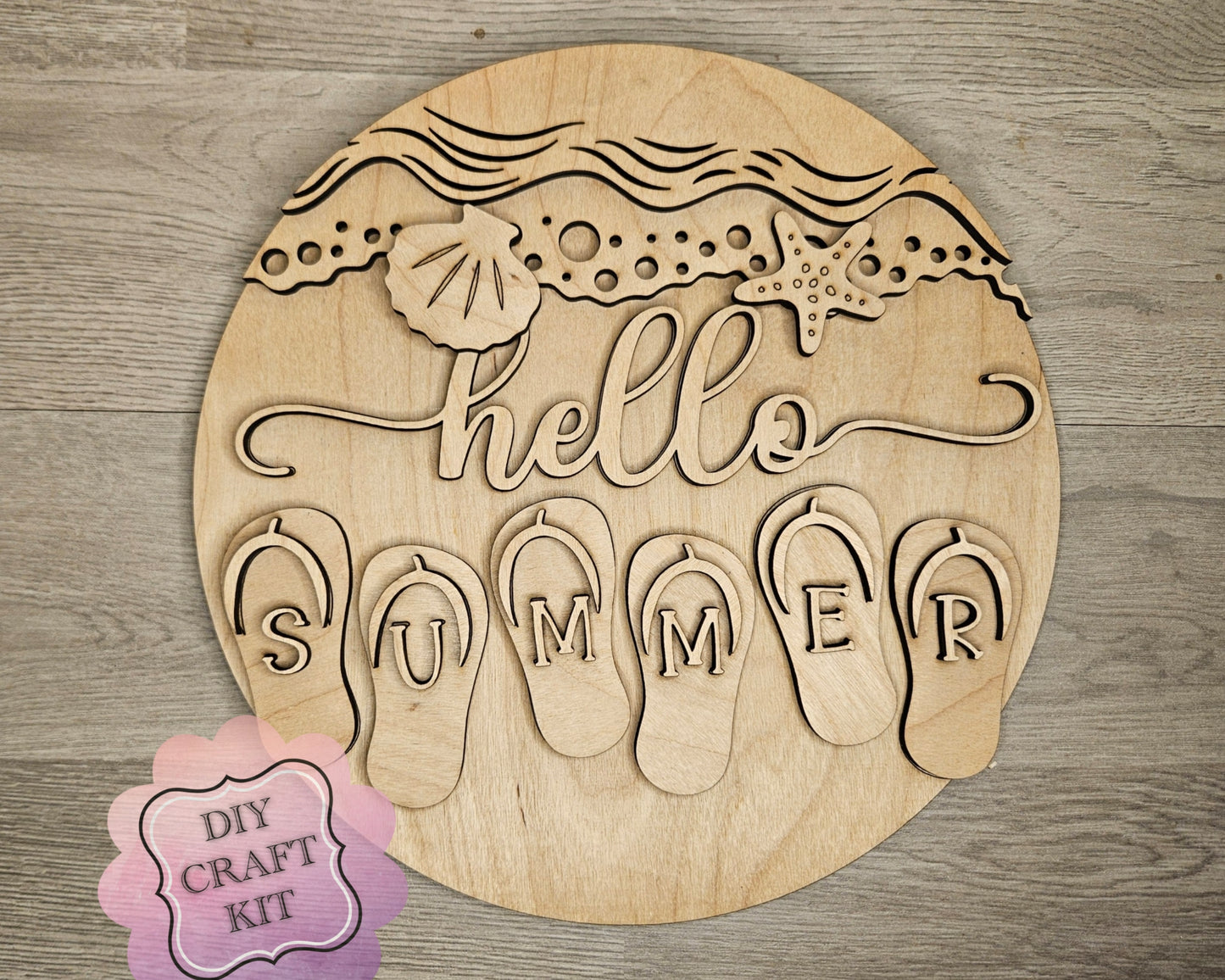 Hello Summer Sign | #3743