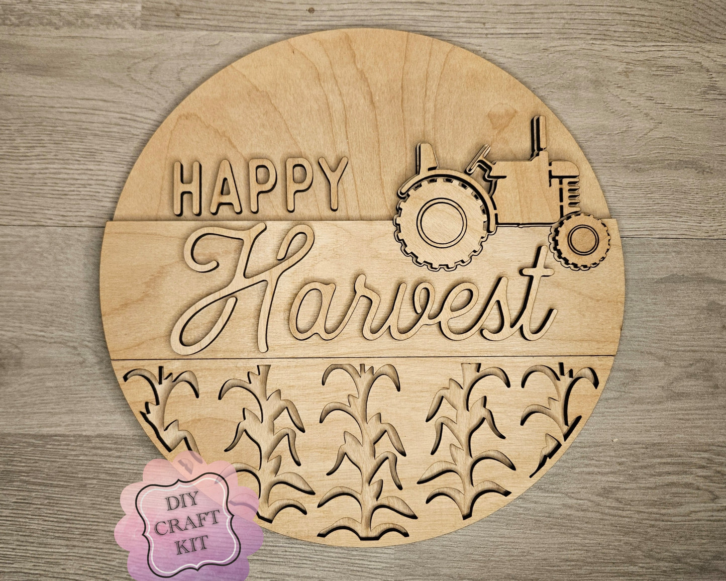 Happy Harvest Farmhouse Sign | #4560