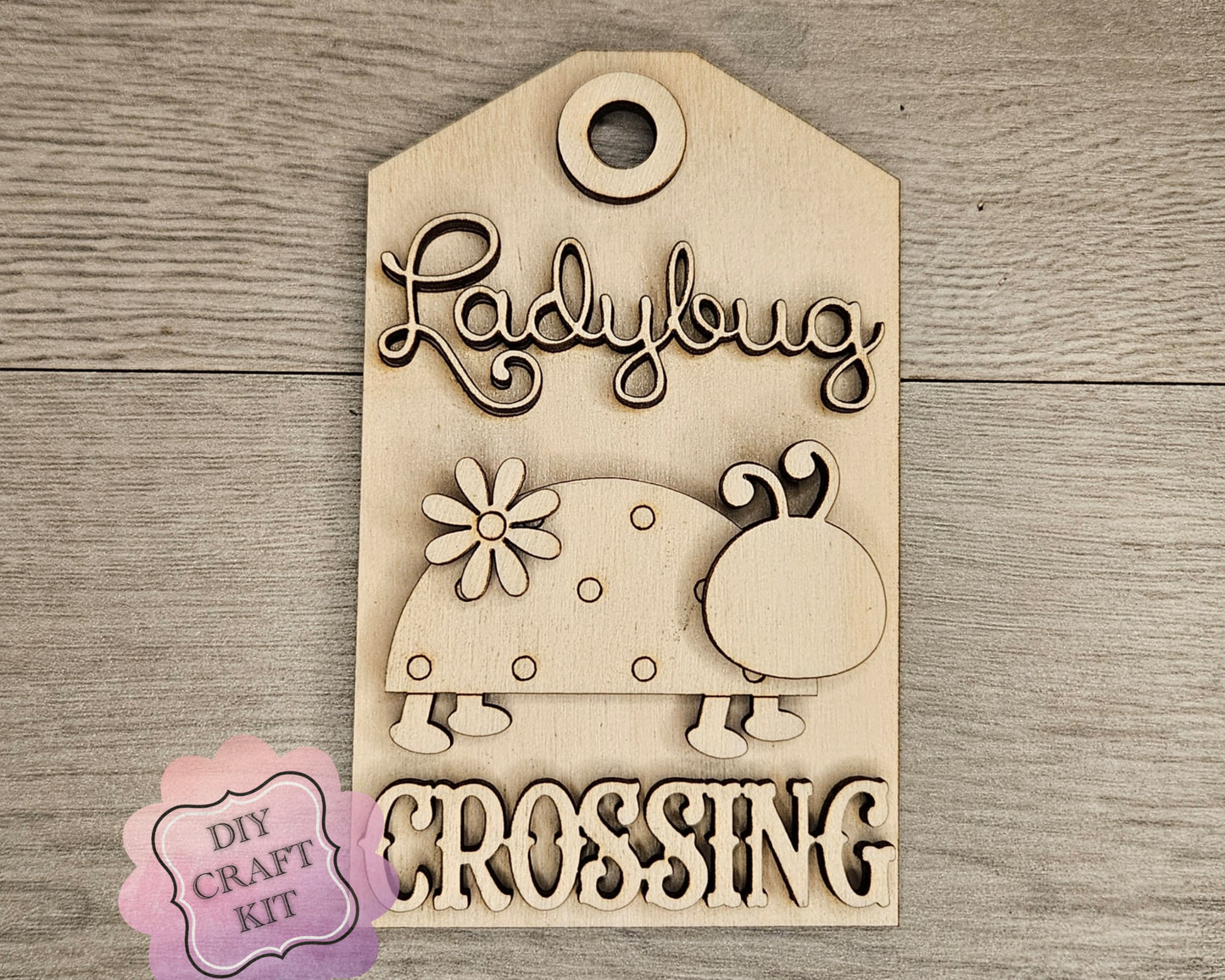 Ladybug Crossing Tag | #4748