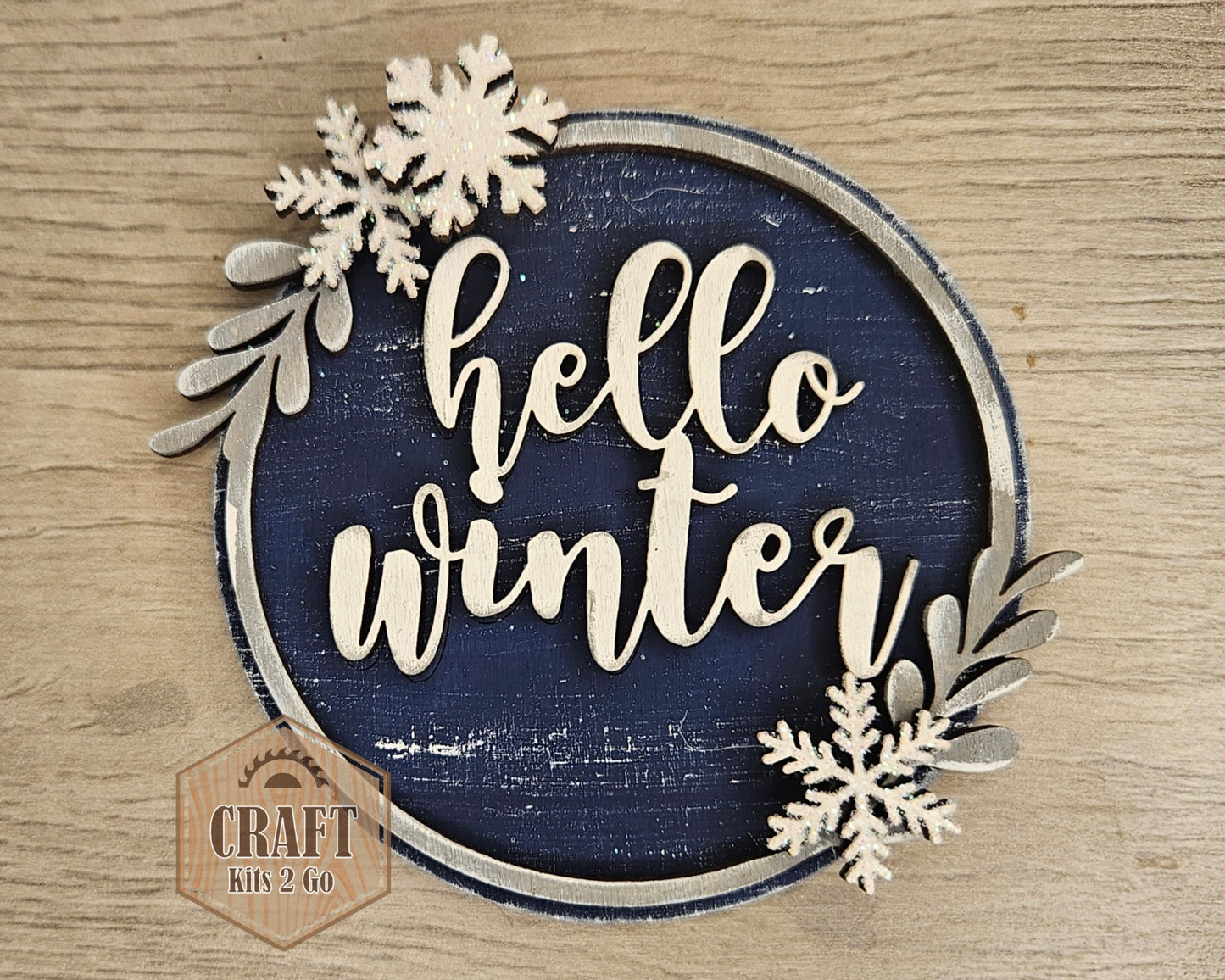 Hello Winter Snowflake | #4686