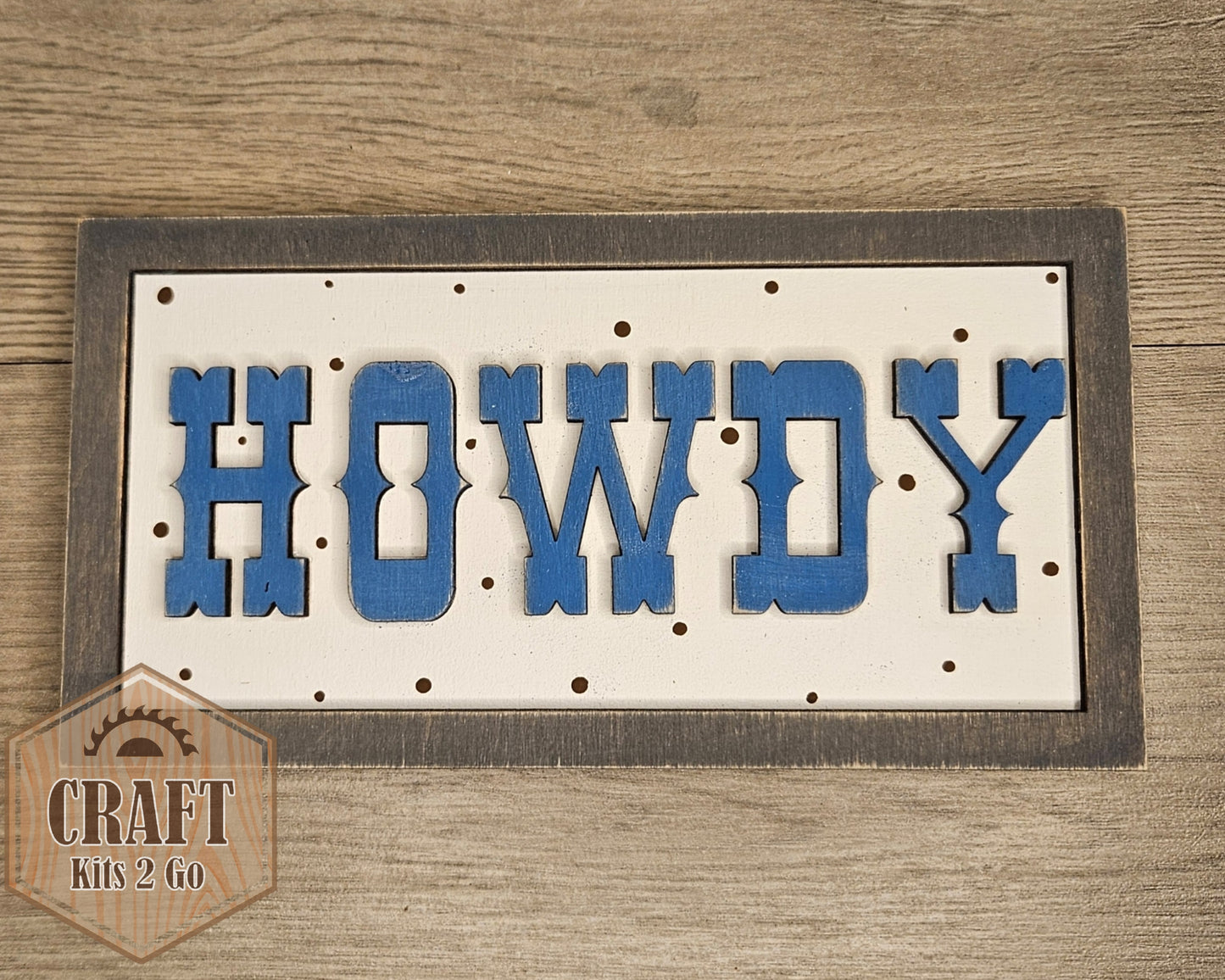 Howdy Cowboy Sign | #4667
