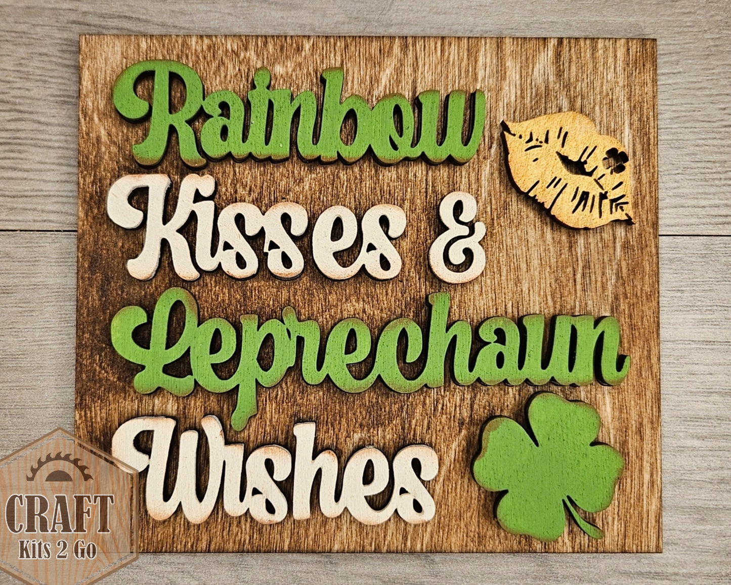 Rainbow Kisses & Shamrock Wishes | #4729