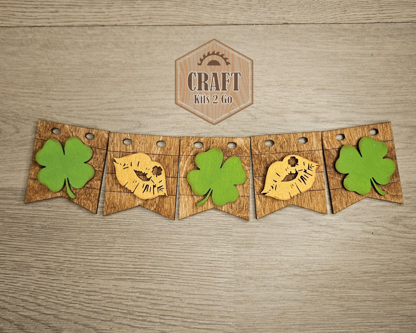 St. Patrick's Day Bunting | #4726
