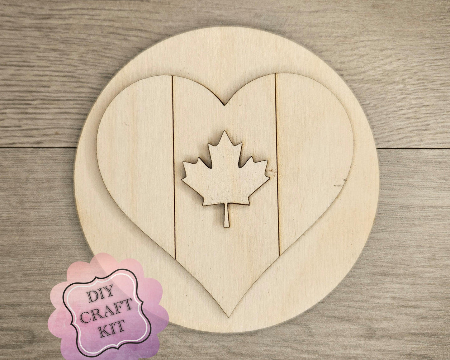 Canada Heart Flag | #4736