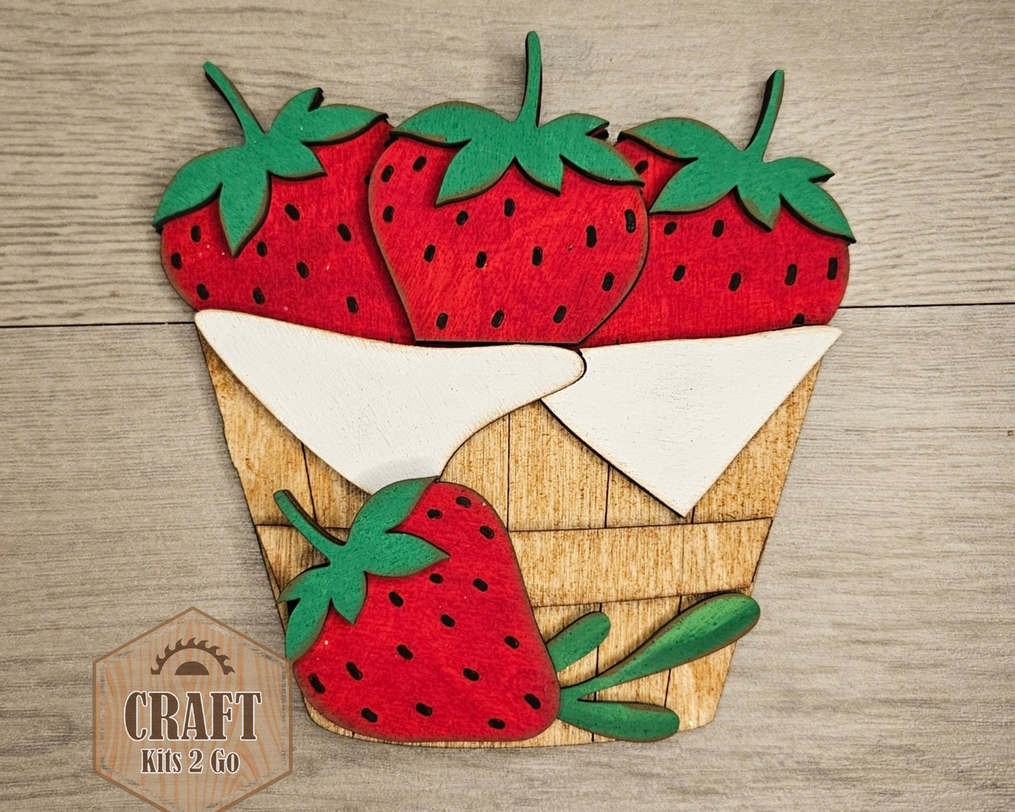 Bucket of Strawberries | #4708