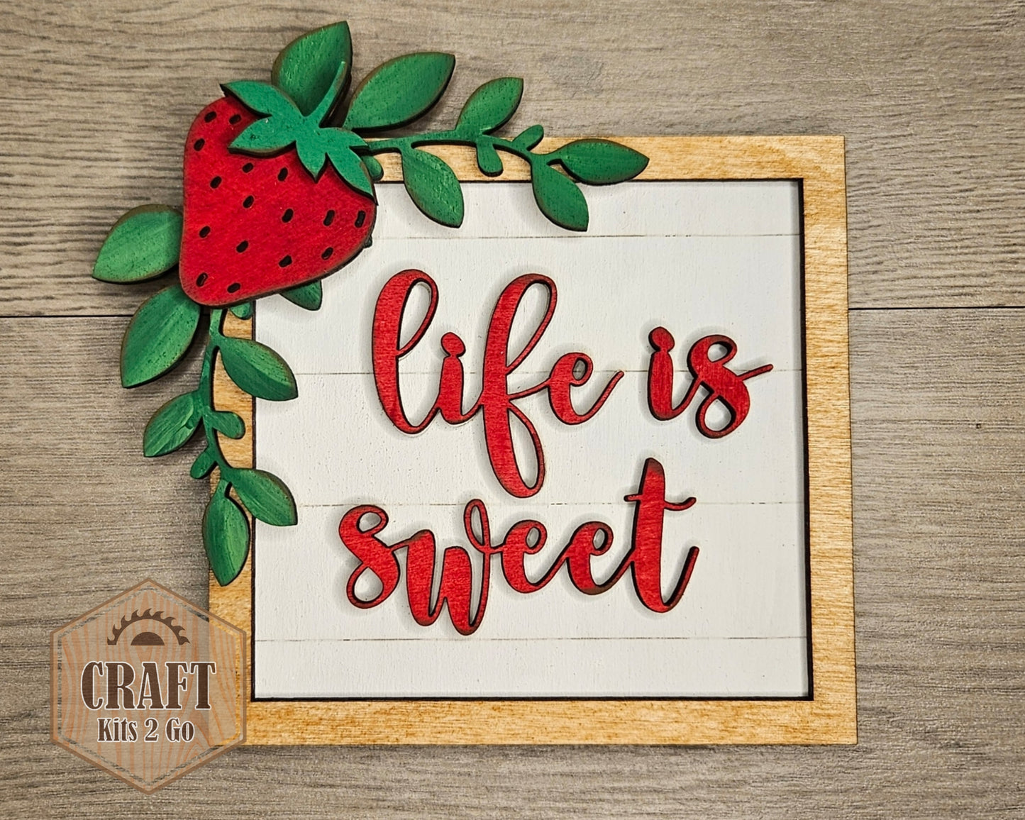 Life is Sweet | Strawberries | #4709