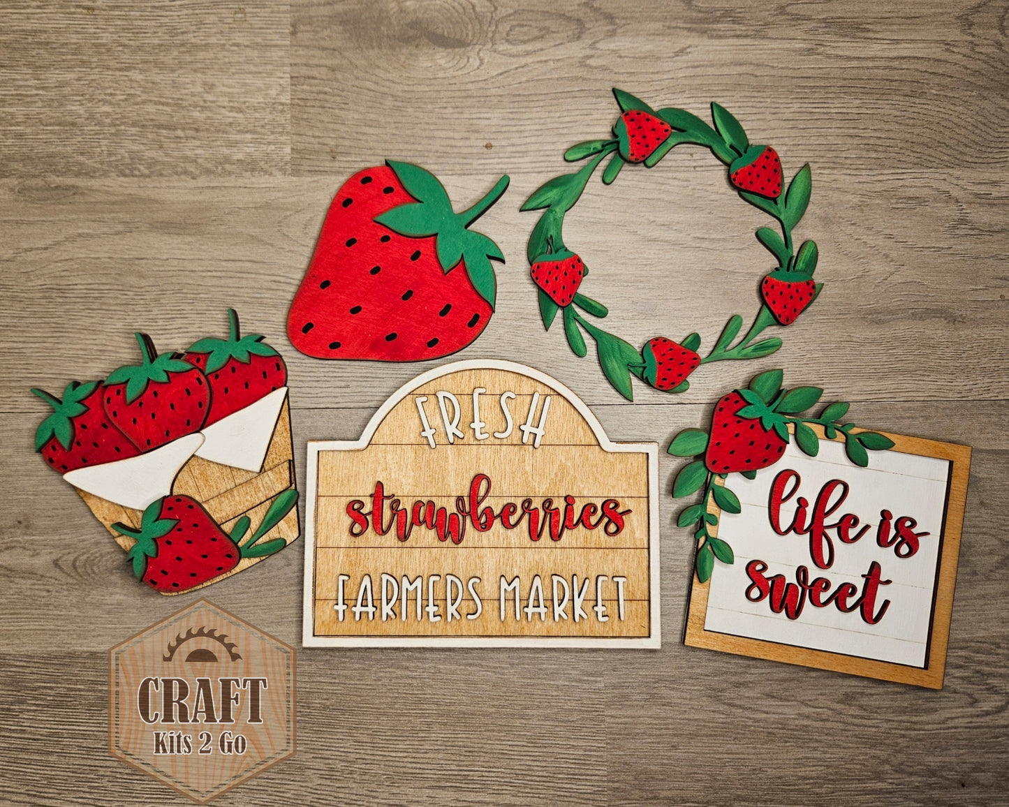 Life is Sweet | Strawberries | #4709