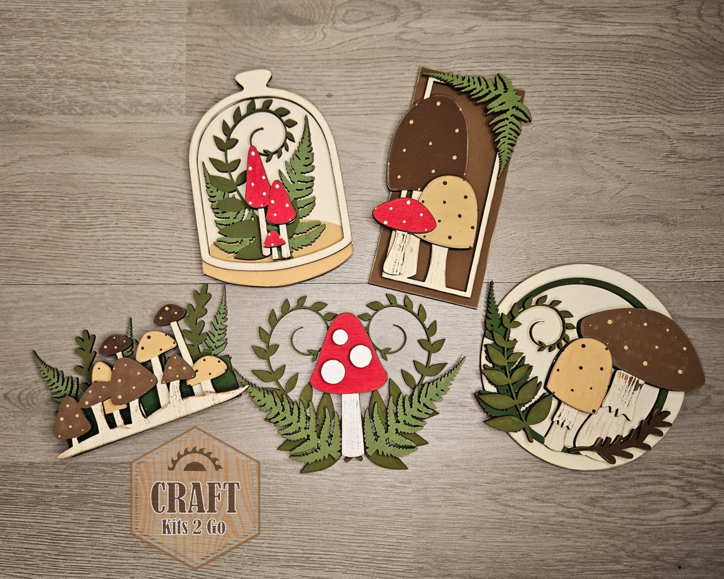 Mushroom Trio | #4713