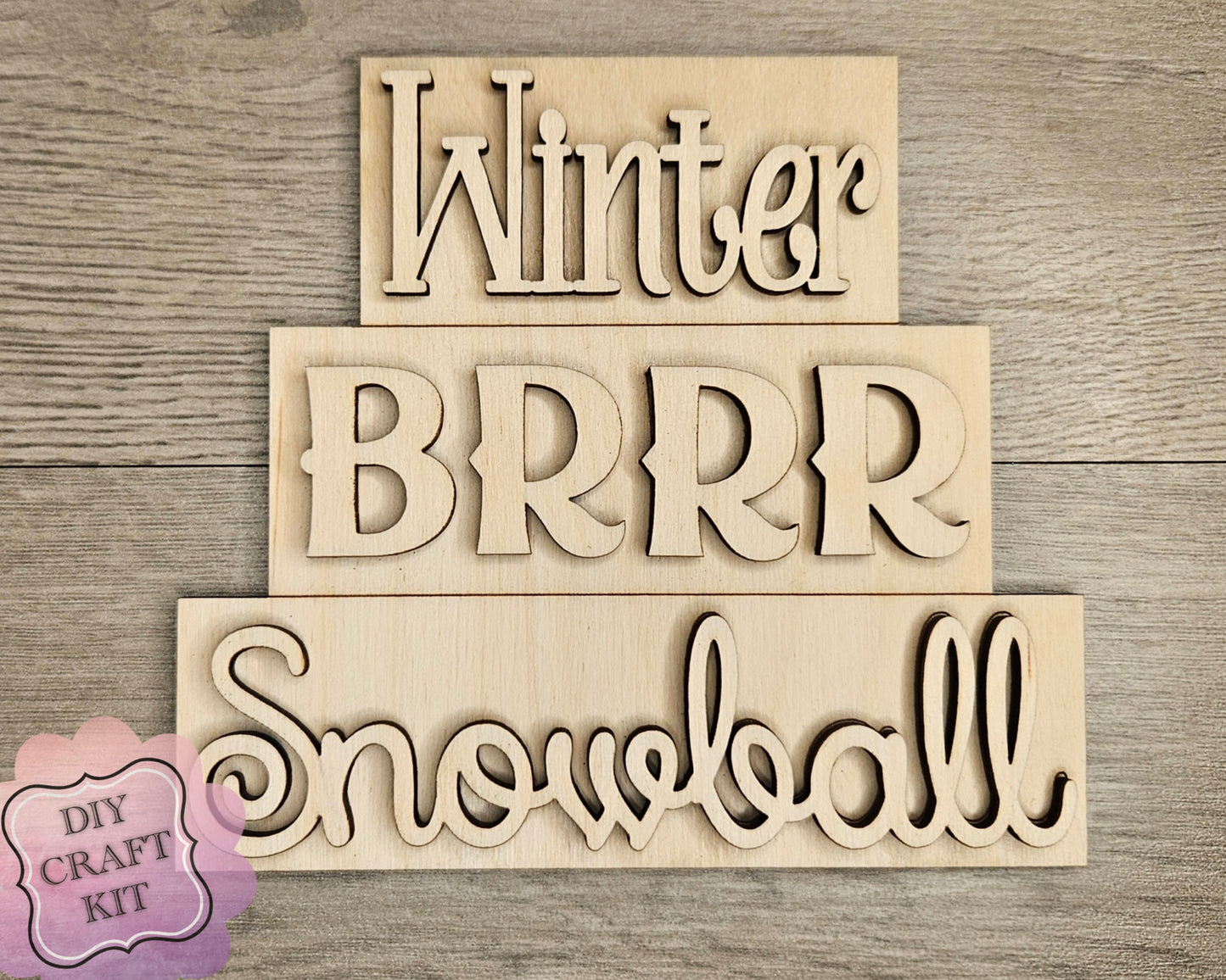 Winter Word Stacker | #4743