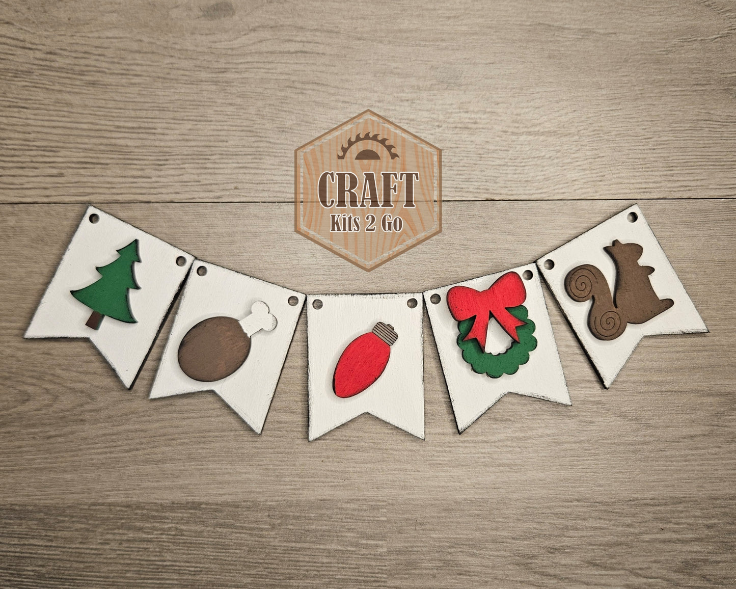 Christmas Vacation Bunting | #4661