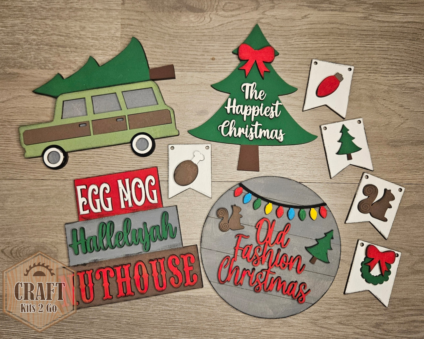 Christmas Vacation Bunting | #4661