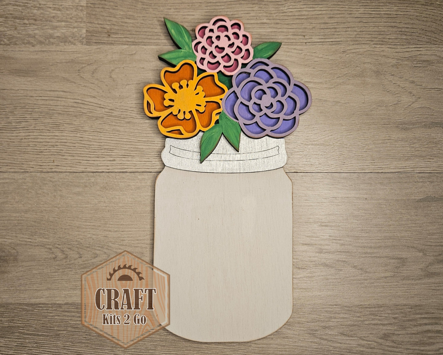 Jar of Spring Flowers | #2746