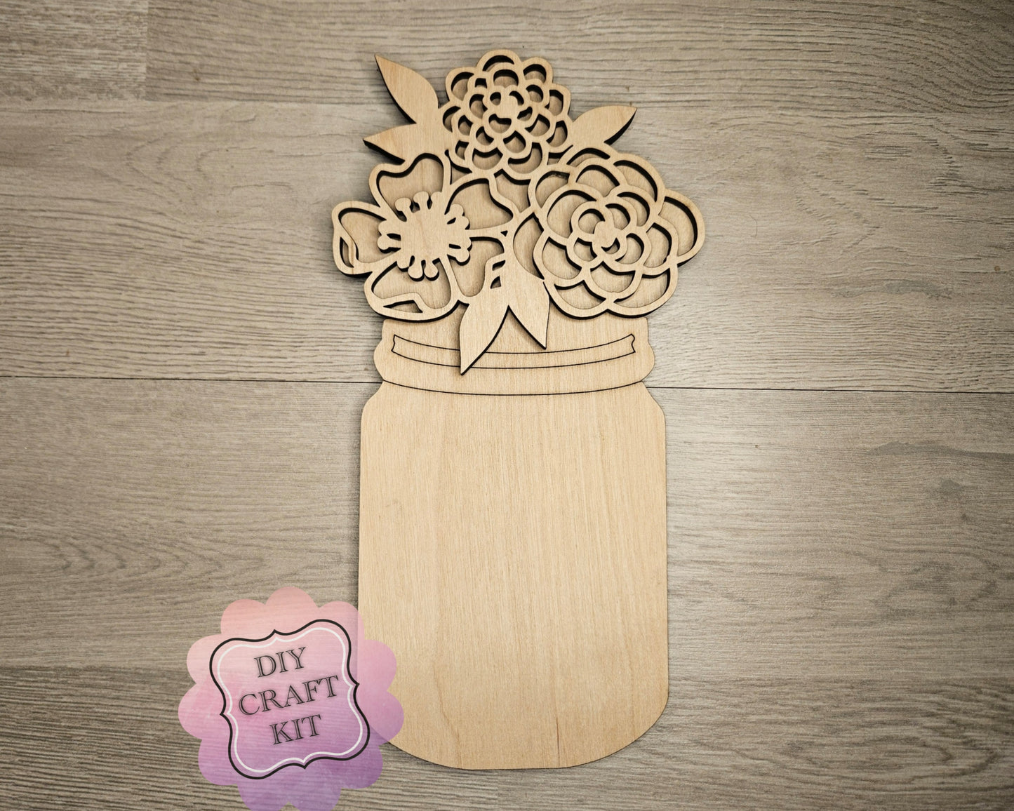 Jar of Spring Flowers | #2746