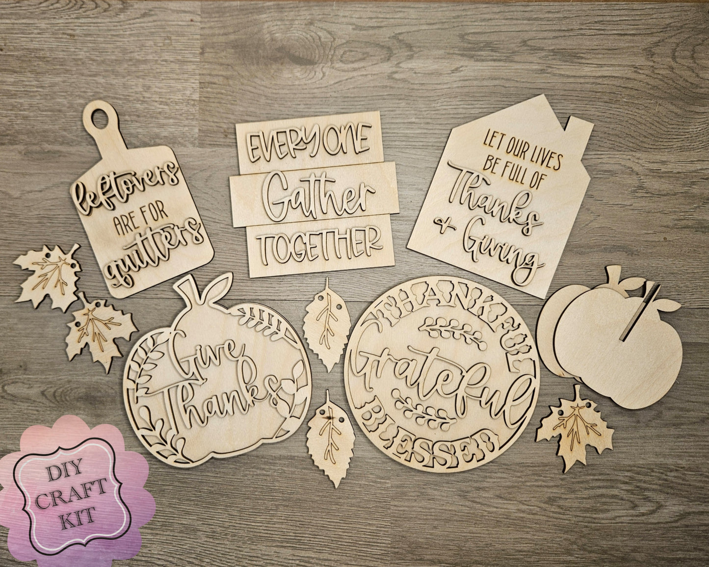 Fall Leaf Bunting | #2911