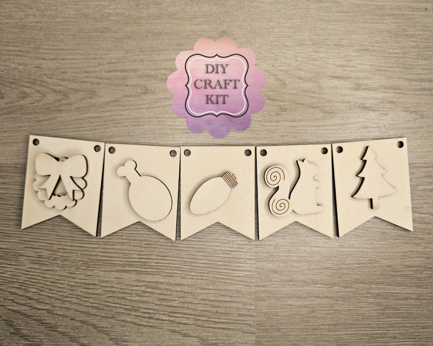 Christmas Vacation Bunting | #4661