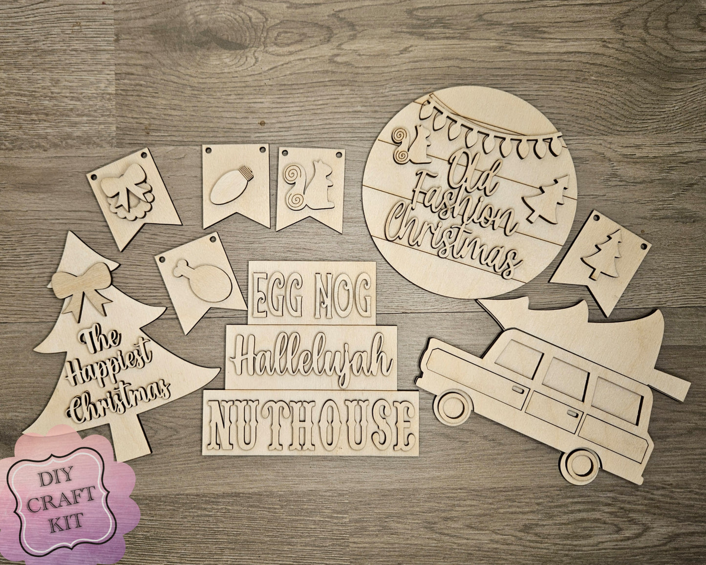 Christmas Vacation Bunting | #4661