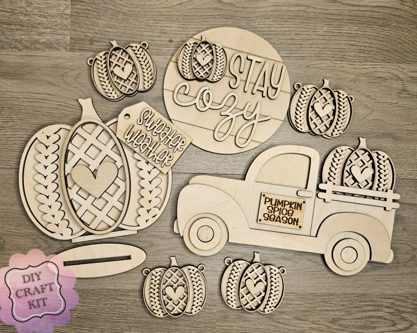 Pumpkin Sweater Bunting | #4792