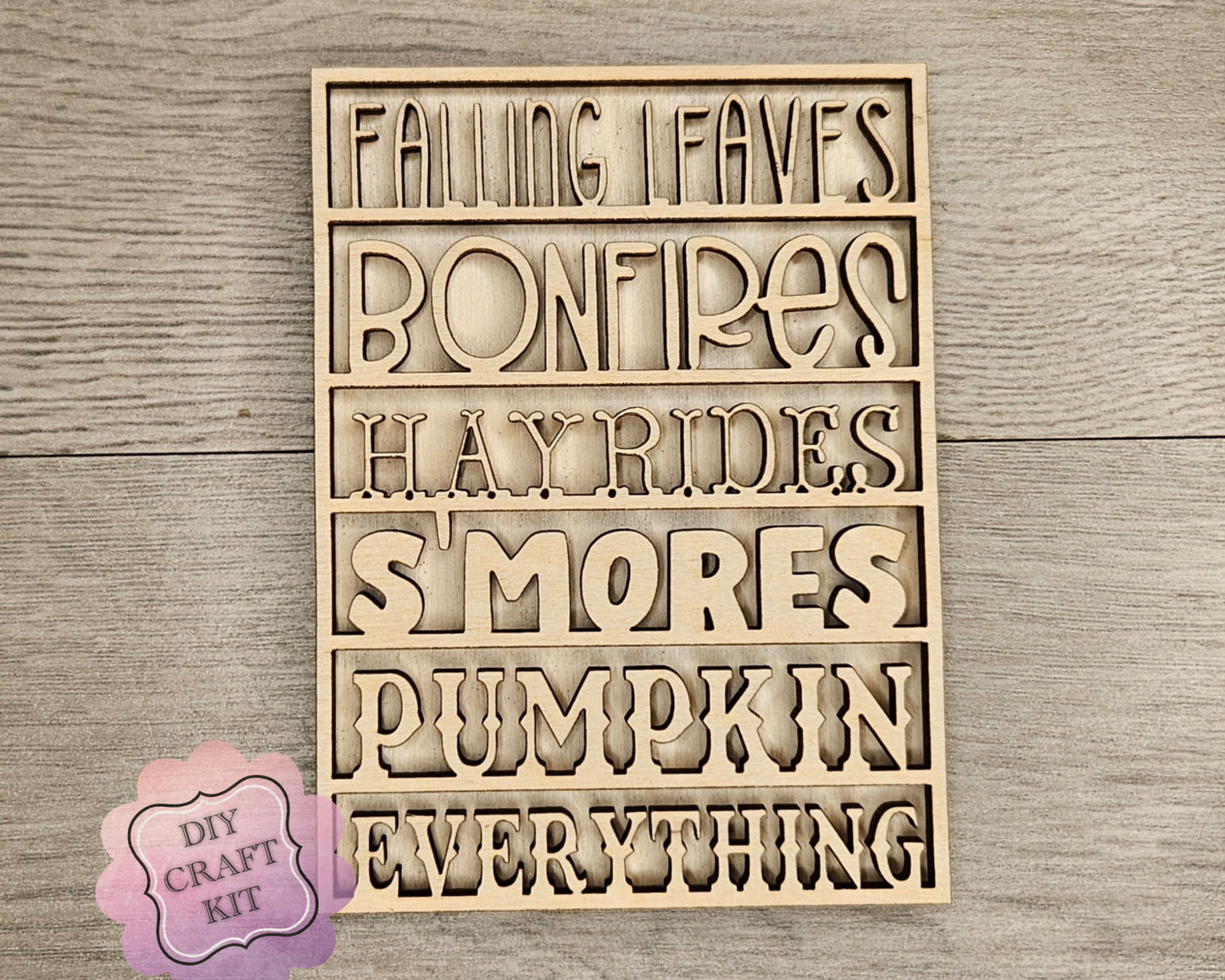 Fall Wording | #2957
