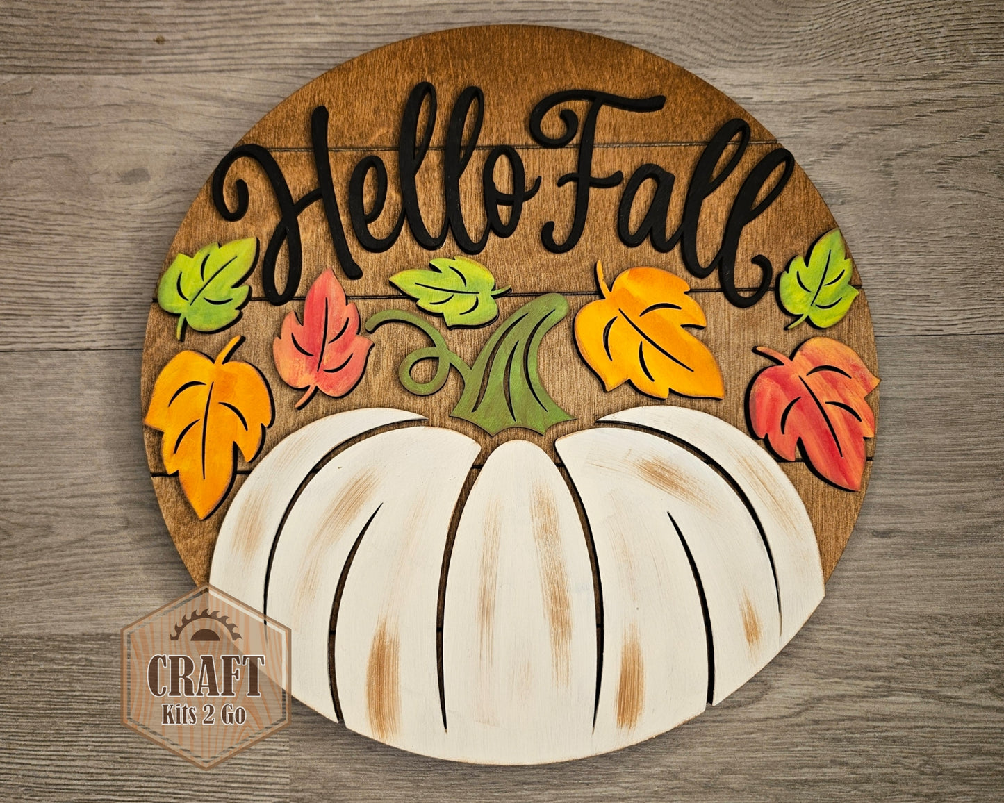 Hello Fall Pumpkin | #4766