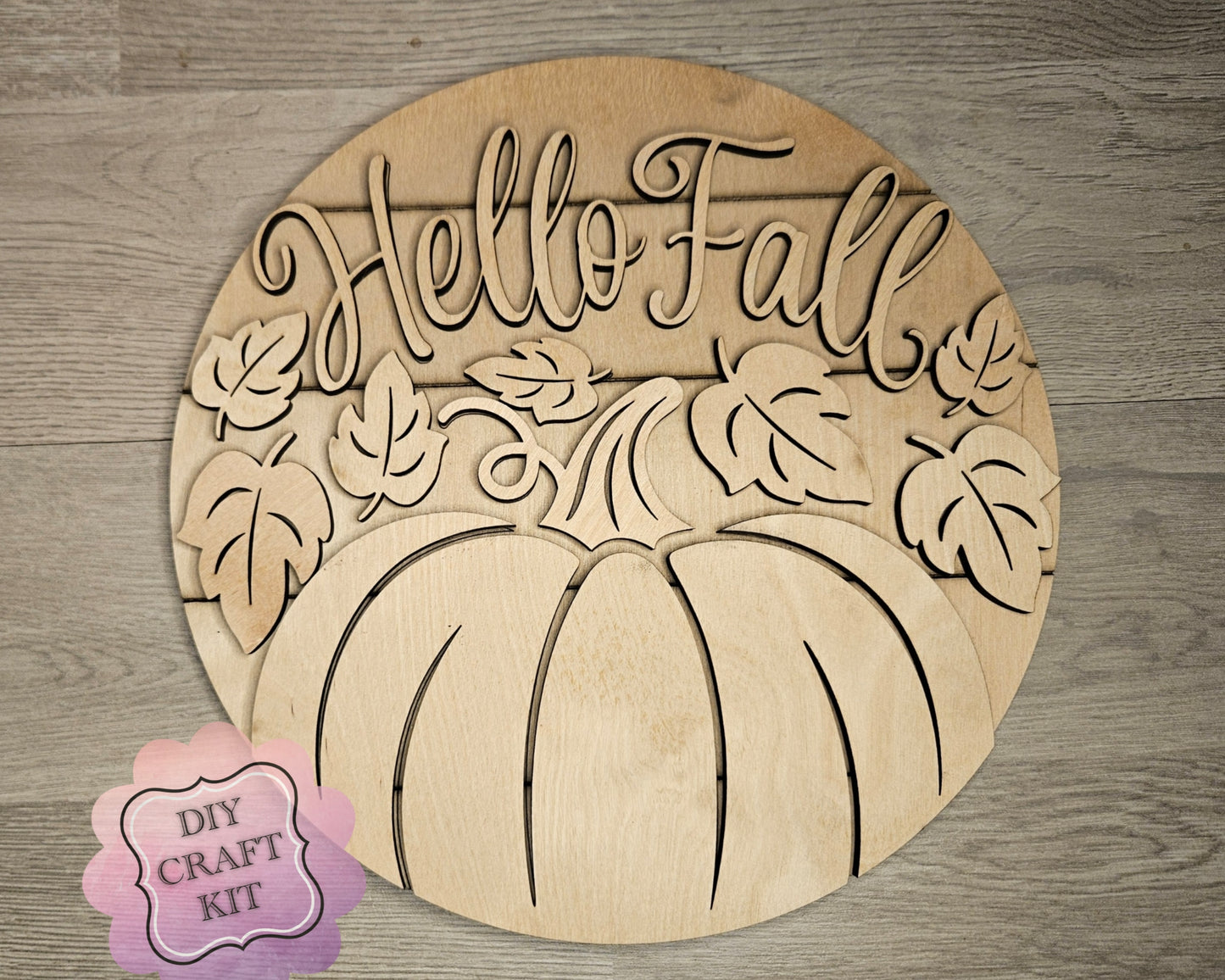 Hello Fall Pumpkin | #4766