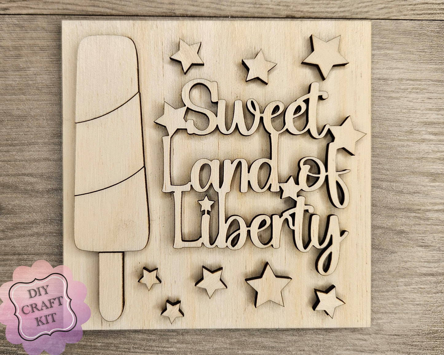 Sweet Land of Liberty Popsicle | #4817
