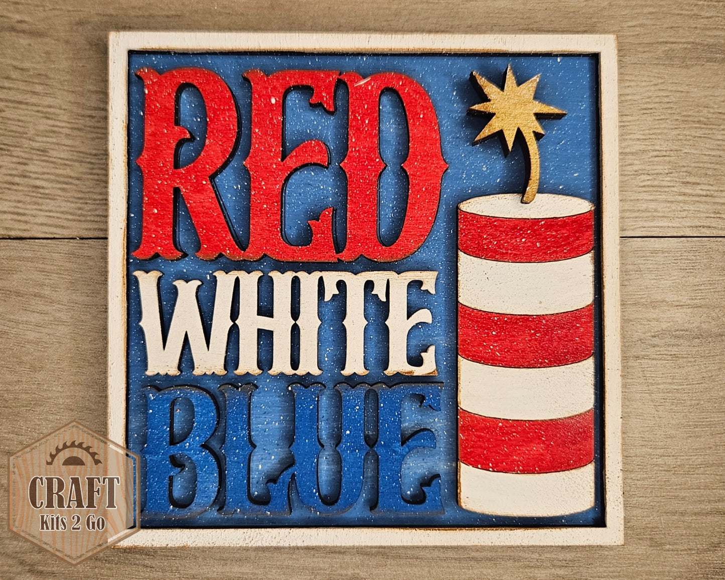 Red, White, Blue | #4171