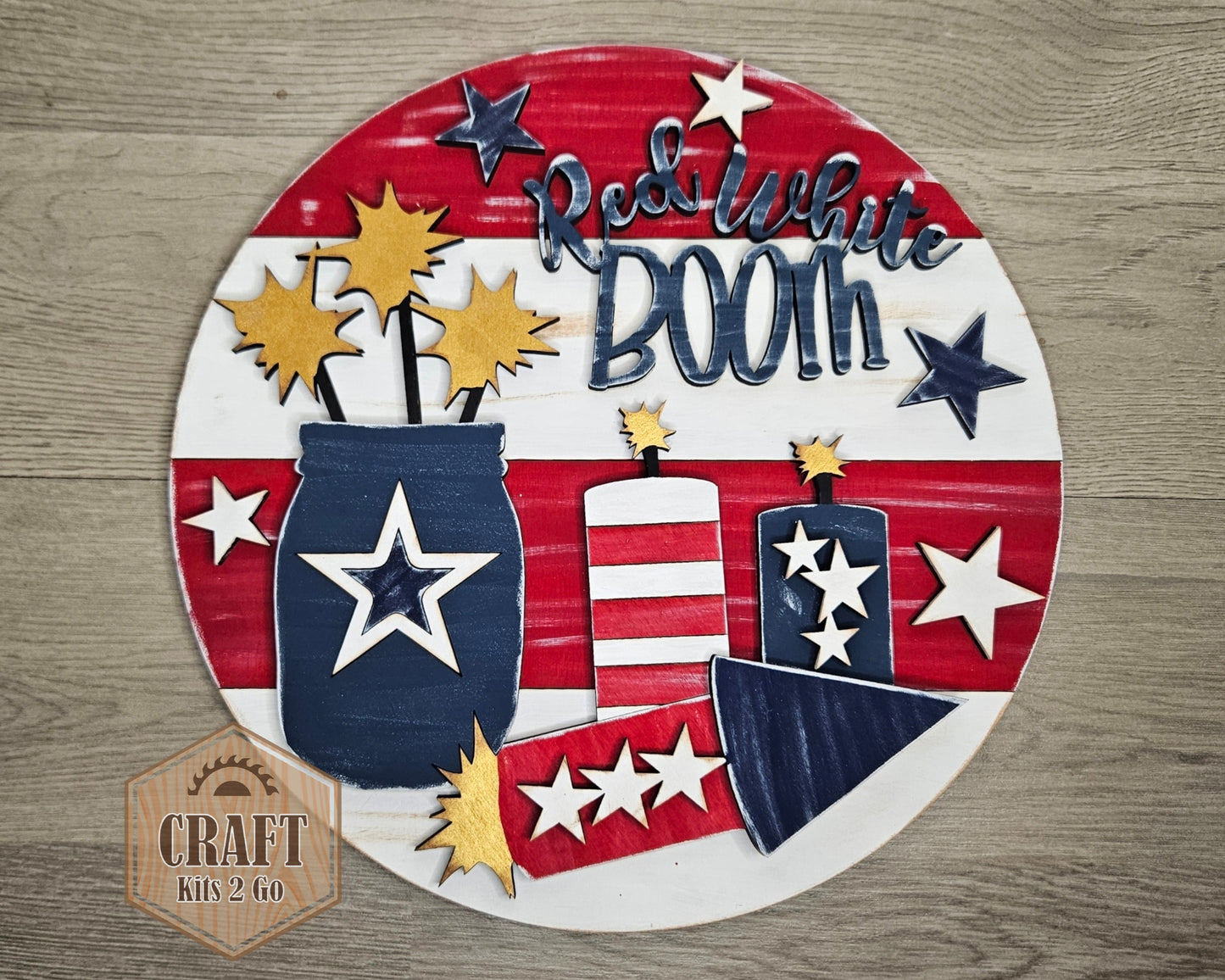 Red, White, Boom, Fireworks | #4399