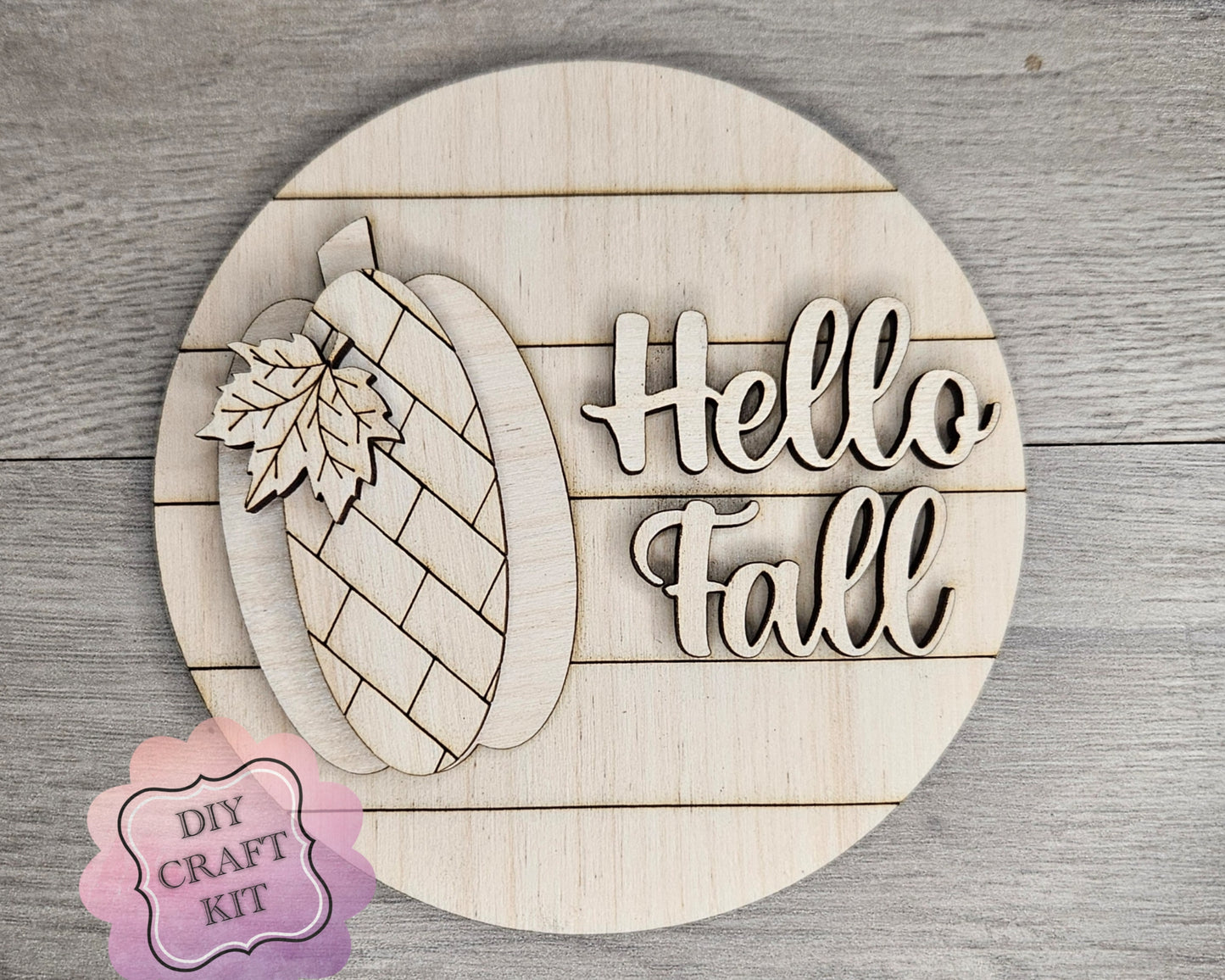 Hello Fall Pumpkin | #4868
