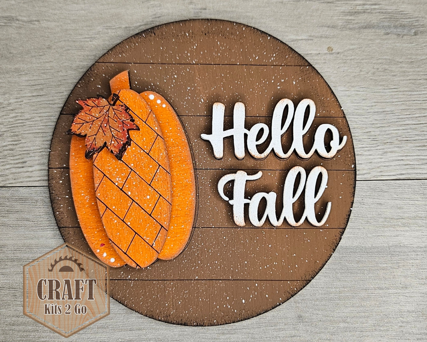 Hello Fall Pumpkin | #4868